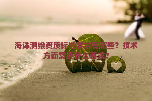 海洋测绘资质标准要求有哪些？技术方面需要什么要求？